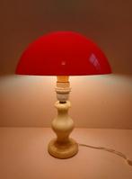 Space Age oranje mushroom tafellamp, 1970s, Enlèvement, Comme neuf, Mid-century, Spot de sol