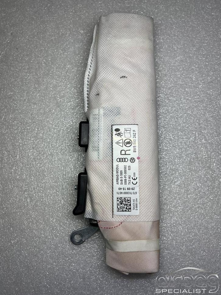 Audi A4 A5 8W5 stoel airbag Rechts right  8W5880242L 8W58802, Auto-onderdelen, Dashboard en Schakelaars, Audi, Gebruikt, Ophalen of Verzenden