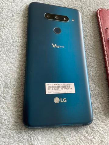 LG V40 ThinQ 128GB smartphone met Audiophile HiFi Quad DAC beschikbaar voor biedingen