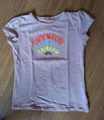 Someone lichtroze T-shirt regenboog 128, Gebruikt, Meisje, Ophalen of Verzenden, Someone