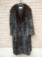 1 Mooie Echte Bontmantel en 1 Echte Astrakan Bontjas, Kleding | Dames, Bruin, Ophalen of Verzenden, Zo goed als nieuw, Maat 38/40 (M)