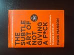 Mark Manson - The Subtle Art of Not Giving a F*ck, Enlèvement ou Envoi, Comme neuf, Mark Manson