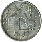 België 50 francs 1948, in Nederlands - 'BELGIË'  3 te koop, Timbres & Monnaies, Monnaies | Belgique, Argent, Enlèvement ou Envoi