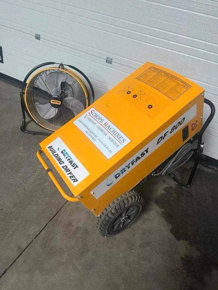 Bouwdroger TE HUUR !!Grote voorraad!!, Doe-het-zelf en Bouw, Ventilatie en Afzuiging, Zo goed als nieuw, Ventilator en Afzuiger