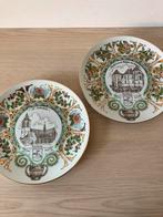 2 borden van Turnhout, Antiquités & Art, Antiquités | Assiettes décoratives & Carrelages, Enlèvement ou Envoi