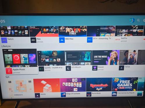 SAMSUNG 4K UHD SMART TV 43 INCH, Audio, Tv en Foto, Televisies, Zo goed als nieuw, LED, 100 cm of meer, 4k (UHD), Samsung, Smart TV