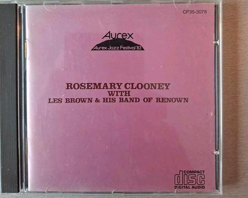 Cd. Rosemary Clooney with Les Brown. Aurex Jazz Festival 83., Cd's en Dvd's, Cd's | Jazz en Blues, Zo goed als nieuw, Jazz, Ophalen of Verzenden
