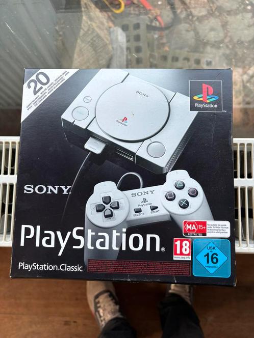Mini Playstation mint in box, Games en Spelcomputers, Spelcomputers | Sony PlayStation 1, Zo goed als nieuw, Met 1 controller