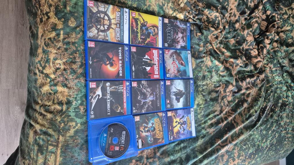 Playstation games, Games en Spelcomputers, Games | Sony PlayStation 4, Zo goed als nieuw, Avontuur en Actie, 1 speler, Vanaf 12 jaar