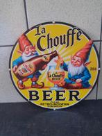 La chouffe reclamebord, Verzamelen, Ophalen of Verzenden, Zo goed als nieuw, Reclamebord