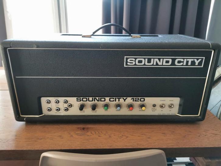 Soundcity "copie" hiwatt 1973 révisé, Muziek en Instrumenten, Versterkers | Bas en Gitaar, Gebruikt, Gitaar, Ophalen