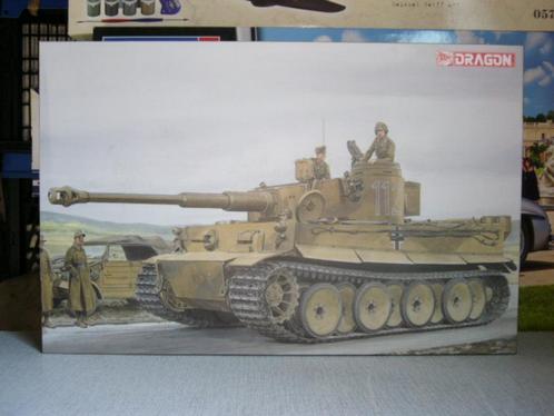 DRAGON 6608 tiger 1 " Tunisian Initial " Tunisia 42-43 1/35, Hobby en Vrije tijd, Modelbouw | Auto's en Voertuigen, Nieuw, Tank