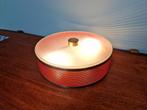 Hublot plafondlamp, Lunel (Frankrijk), jaren 50, France, Vintage, Ophalen of Verzenden, Glas