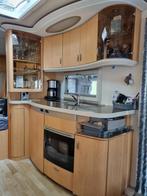 Caravan Hobby De Luxe 540 incl all saisonvoortent jaar 2007, Caravans en Kamperen, Caravans, Vast bed, Rondzit, Hobby, Particulier
