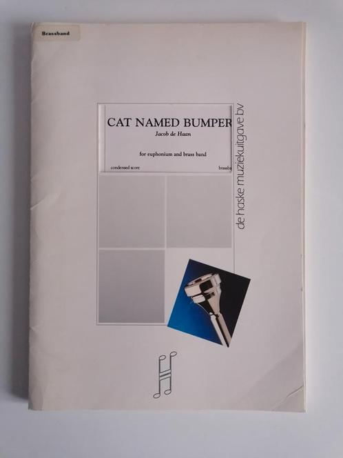 Euphonium bladmuziek Cat Named Bumpers Jacob de Haan, Muziek en Instrumenten, Blaasinstrumenten | Overige, Gebruikt, Koperblazer