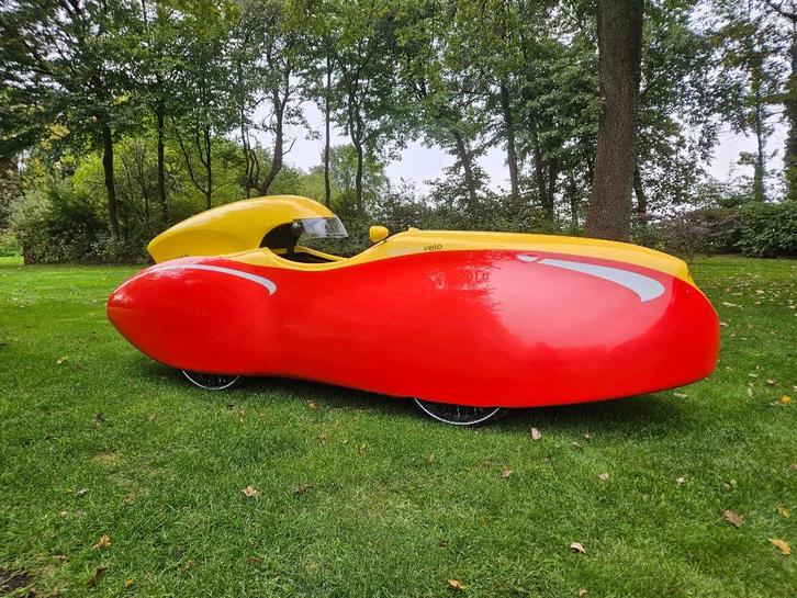 Velomobiel  Quatrevelo+, Fietsen en Brommers, Overige Fietsen en Brommers, Zo goed als nieuw, Ophalen