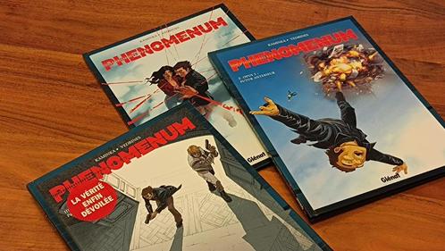Phenomenum 1 à 3 (série complète) en TBE+ et en EO, Boeken, Stripverhalen, Zo goed als nieuw, Complete serie of reeks, Verzenden