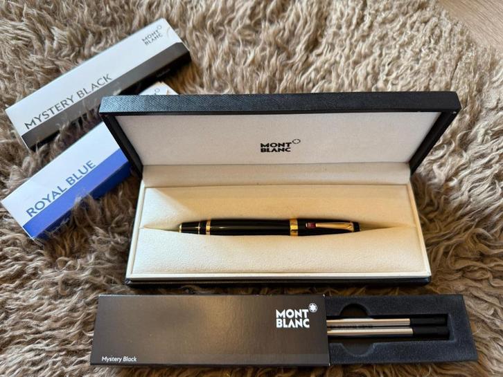 Montblanc Boheme Rouge - achete Montblanc, Verzamelen, Pennenverzamelingen, Gebruikt, Balpen, Mont Blanc, Met doosje, Met reclame