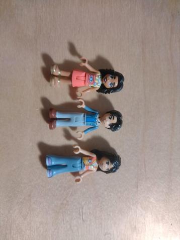 Lego Friends minifigures.