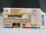 Ticket Eendracht Aalst vs Club Brugge 15/10/2000, Gebruikt, Ophalen of Verzenden