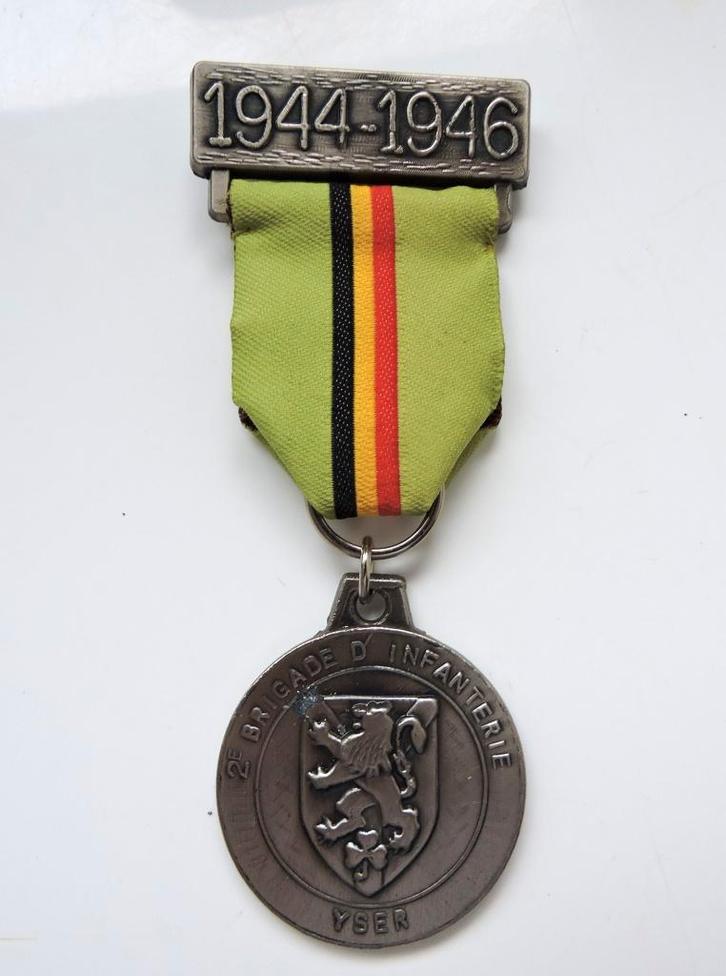 1944-1946 Médaille BRIGADE IRLANDE YSER, Collections, Objets militaires | Seconde Guerre mondiale, Autres, Enlèvement ou Envoi