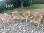 Vintage bamboe stoelen, Antiek en Kunst, Ophalen