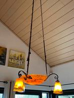 Degue authentique glaspasta hanglamp warme sfeer, Antiek en Kunst, Antiek | Verlichting, Ophalen of Verzenden