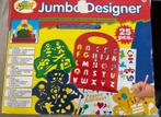 Jumbo designer tekensjabloon set, Ophalen, Zo goed als nieuw