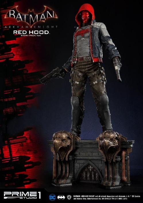 Super Deal Sideshow Prime1 Batman: Arkham Knight Red Hood!!!, Verzamelen, Film en Tv, Zo goed als nieuw, Film, Beeldje, Replica of Model