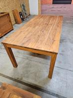 Mooie massief teakhouten tafel 200cm, Huis en Inrichting, Ophalen, Gebruikt