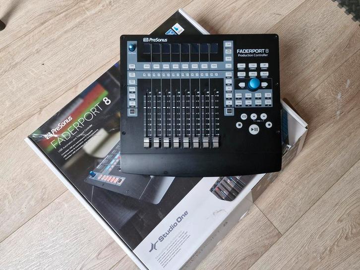 PreSonus FaderPort 8 DAW Controller – Compleet met doos, Muziek en Instrumenten, Versterkers | Keyboard, Monitor en PA, Zo goed als nieuw