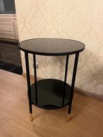 Bijzettafel zwart tafel, Huis en Inrichting, Tafels | Bijzettafels, Ophalen, Zo goed als nieuw