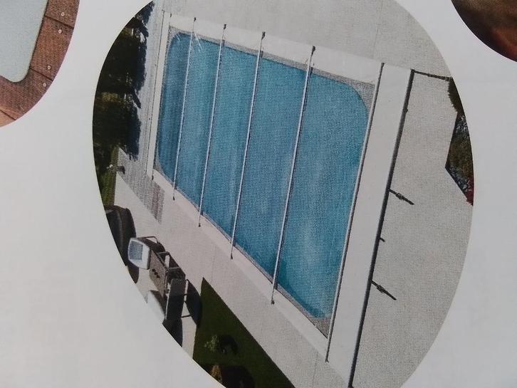 Afdekzeil, Tuin en Terras, Zwembad-toebehoren, Zo goed als nieuw, Afdekzeil, Ophalen