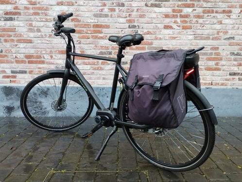 Batavus e fonQ elektrische herenfiets, Fietsen en Brommers, Elektrische fietsen, Zo goed als nieuw, Batavus, 51 tot 55 cm, 50 km per accu of meer