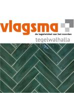 Groene handvormtegels opal emerald glans 7,5x30 cm, Doe-het-zelf en Bouw, Tegels, Verzenden, Nieuw, Minder dan 20 cm, 20 tot 40 cm