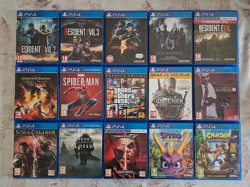 Verschillende Ps4 games te koop. beschikbaar voor biedingen