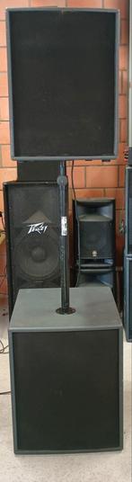 HK sub en top combo, Gebruikt, Overige typen, 120 watt of meer, Ophalen