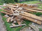 Hout van afbraak dak, Tuin en Terras, Brandhout, Ophalen