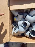 Lot pvc hulpstukken, Doe-het-zelf en Bouw, Ophalen of Verzenden, Zo goed als nieuw, PVC