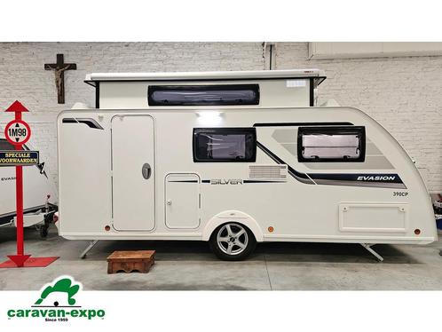 SILVER EVASION 390 CP, Caravans en Kamperen, Caravans, Bedrijf, tot en met 3, 750 - 1000 kg, Overige merken, 5 tot 6 meter
