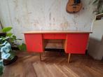 vintage bureau formica roze, Huis en Inrichting, Ophalen, Gebruikt, Bureau