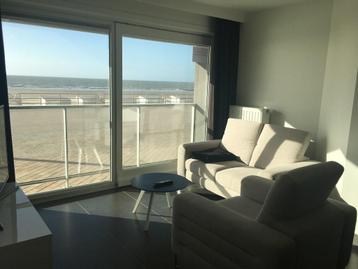 25 avril-11 mai : appartement vue mer à louer à westende beschikbaar voor biedingen