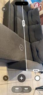 Fauteuil de salon gris à vendre - rien, Enlèvement, Comme neuf