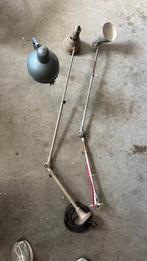 vintage lampen, Ophalen, Gebruikt, Hout, Vintage industrieel.