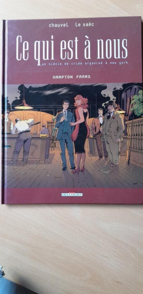 BD crime organisé à NY -  CosaNostra, Boeken, Stripverhalen, Zo goed als nieuw, Ophalen of Verzenden