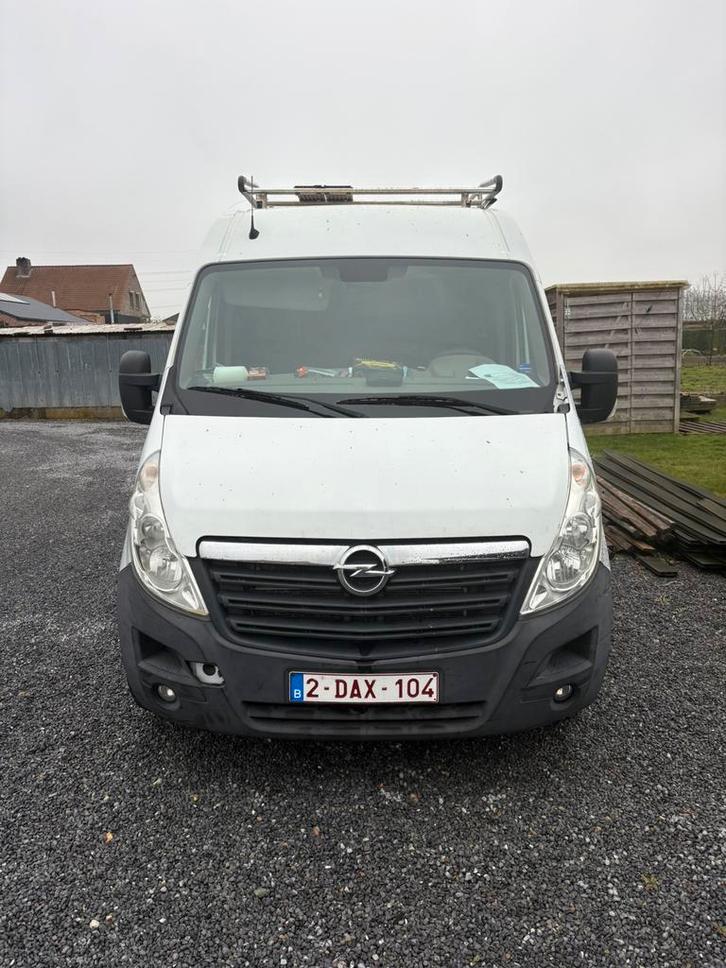 Opel Movano, Autos, Camionnettes & Utilitaires, Particulier, Opel, Diesel, 5 portes, Boîte manuelle, Blanc, Traction avant, Enlèvement ou Envoi