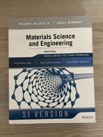 Material Science and Engineering, Livres, Technique, Comme neuf, Enlèvement, Autres sujets/thèmes, William D. CallisterJr.