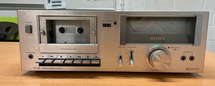 Sony TC-U2 – Lecteur cassette vintage -, Audio, Tv en Foto, Cassettedecks, Sony, Ophalen
