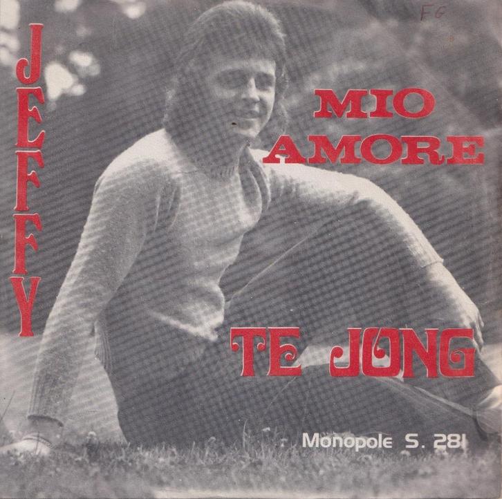 Jeffy – Mio Amore / Te jong - Single, Cd's en Dvd's, Vinyl Singles, Gebruikt, Single, Nederlandstalig, 7 inch, Ophalen of Verzenden
