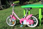 Meisjesfiets Decathlon met afneembare zijwielen "Roze"., Ophalen, Gebruikt, Trapvoertuig